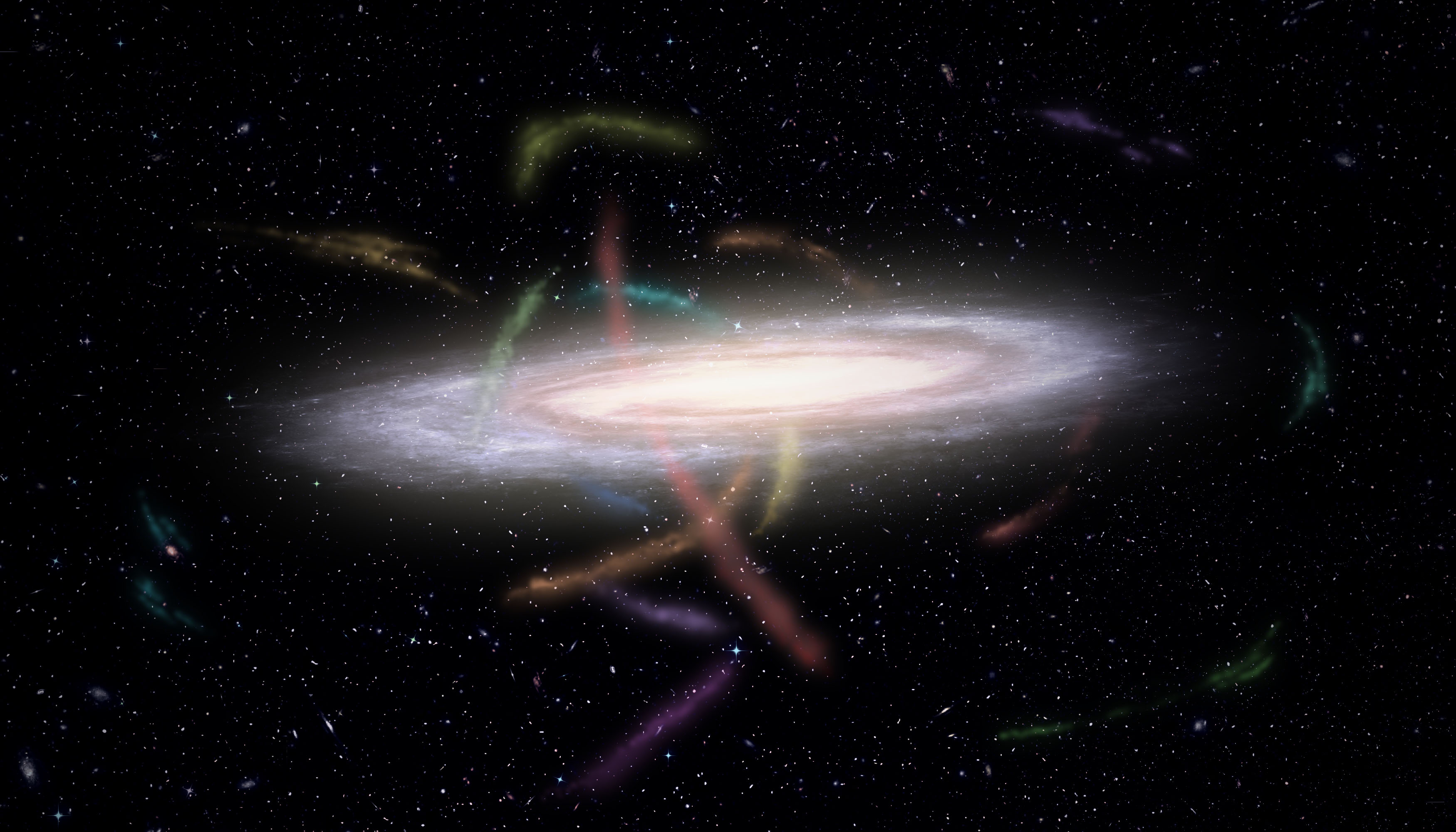 Twelve for dinner: The Milky Way’s feeding habits shine a light on dark matter