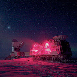 South Pole Telescope: SPTpol > SPT3G