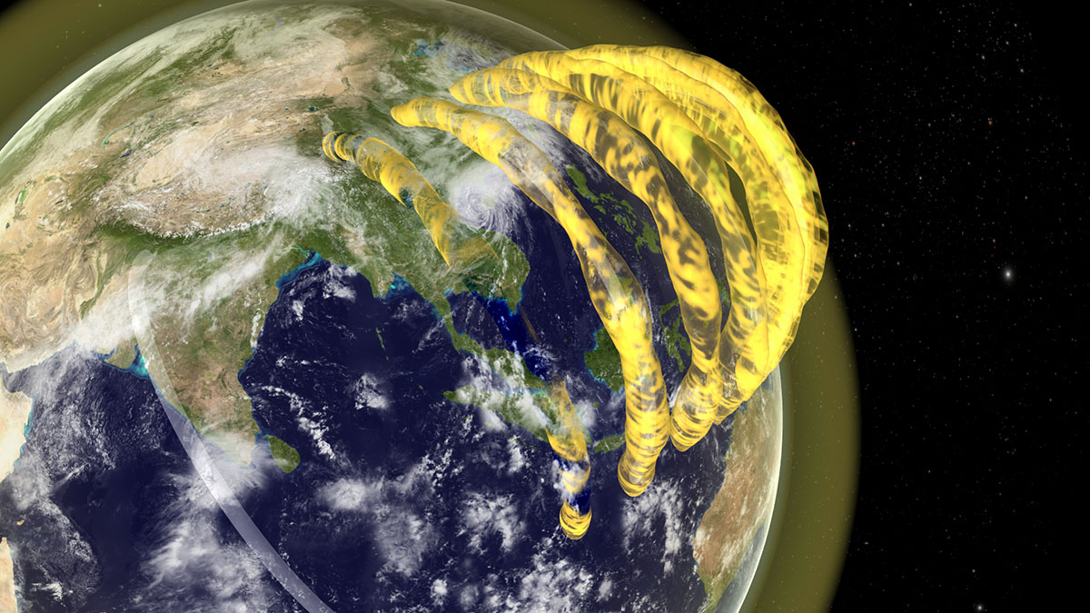 Distant Radio Galaxies Reveal Hidden Structures Right Above Our Heads