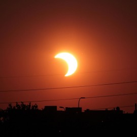 Solar Eclipse at the CNE