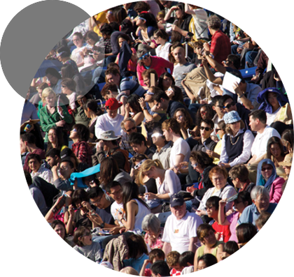 Over 5000 people fill U of T’s Varsity Stadium to witness the last transit of Venus of the century using transit-viewing glasses and telescopes. Organization of the event is led by the Dunlap’s Outreach Coordinator, Prof. Michael Reid.