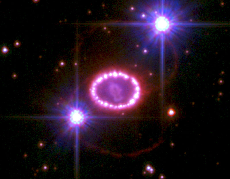 Astronomers Observe the Magnetic Field of the Remains of Supernova 1987A